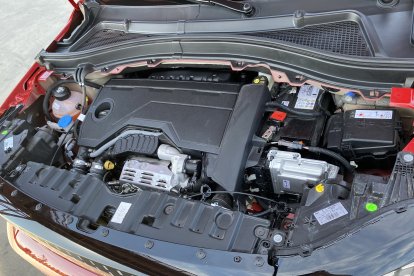 Motor con tecnología híbrida de 48v en el modelo probado por La Voz