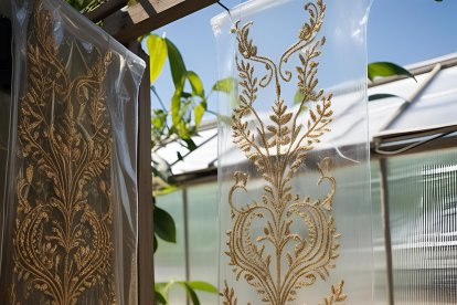 Detalle de varios caftanes