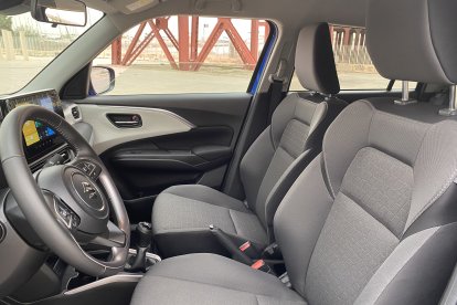 Cómodos asientos y materiales de buena calidad