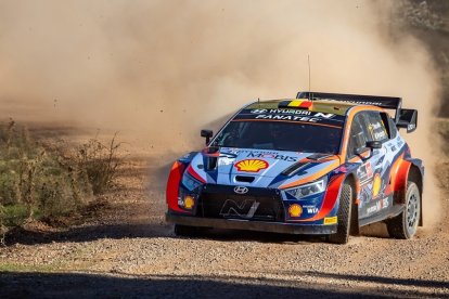 Thierry Neuville en el pasado rally de Acropolis