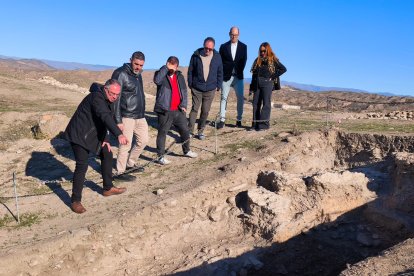 El delegado territorial de Cultura visita los trabajos, financiados con 60.000€ en este 2025, y que han permitido avanzar en áreas claves.