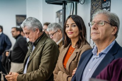 Segunda desde la derecha, María José Herrada, edil de Níjar.