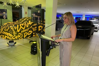 Maria José Flores, Gerente de Vera Import durante su intervención