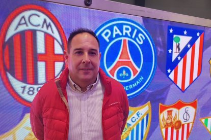 Agustín Sánchez, de la empresa Indal Soccer, organizadora de la Almería Cup.