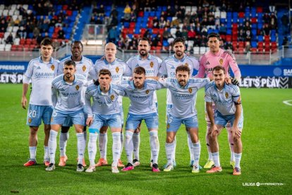 El Zaragoza es a día de hoy un rival temible porque va lanzado.