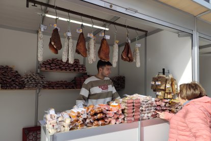 Puestos de Sabores Almería con motivo de la Navidad.