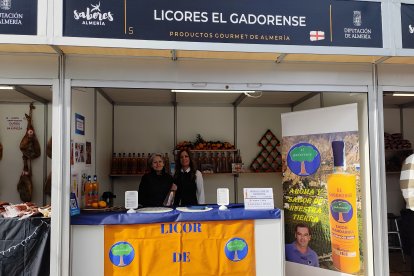 Puestos de Sabores Almería con motivo de la Navidad.