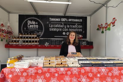 Puestos de Sabores Almería con motivo de la Navidad.
