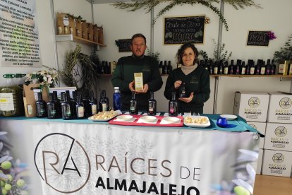 Puestos de Sabores Almería con motivo de la Navidad.