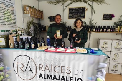 Puestos de Sabores Almería con motivo de la Navidad.