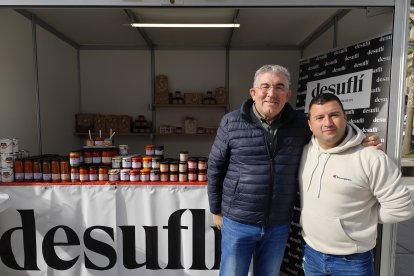 Puestos de Sabores Almería con motivo de la Navidad.