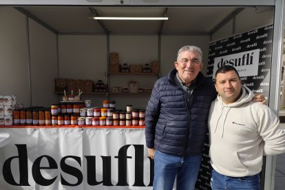 Puestos de Sabores Almería con motivo de la Navidad.