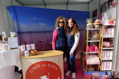 Puestos de Sabores Almería con motivo de la Navidad.