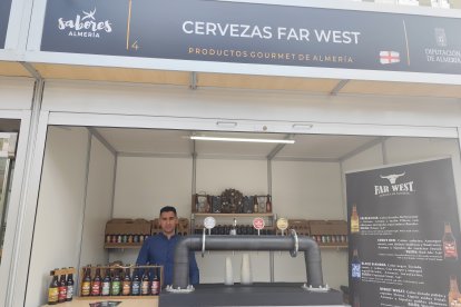 Puestos de Sabores Almería con motivo de la Navidad.