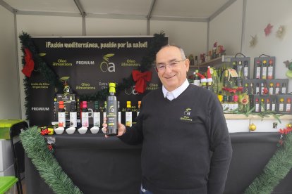 Puestos de Sabores Almería con motivo de la Navidad.