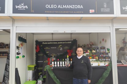 Puestos de Sabores Almería con motivo de la Navidad.