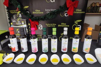 Puestos de Sabores Almería con motivo de la Navidad.