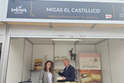 Puestos de Sabores Almería con motivo de la Navidad.