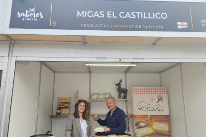 Puestos de Sabores Almería con motivo de la Navidad.