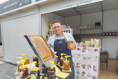 Puestos de Sabores Almería con motivo de la Navidad.