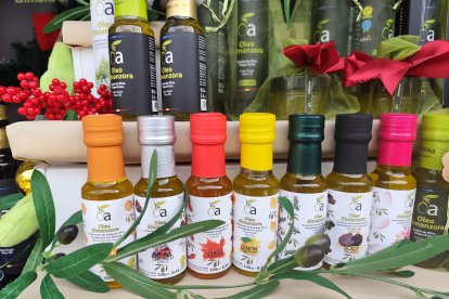 Puestos de Sabores Almería con motivo de la Navidad.