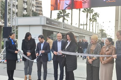 Puestos de Sabores Almería con motivo de la Navidad.