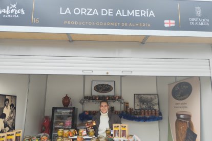 Puestos de Sabores Almería con motivo de la Navidad.