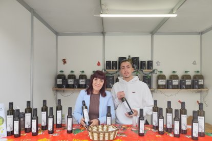 Puestos de Sabores Almería con motivo de la Navidad.