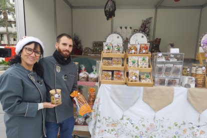 Puestos de Sabores Almería con motivo de la Navidad.