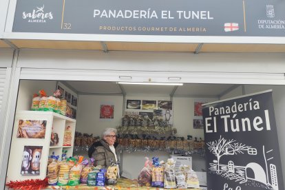 Puestos de Sabores Almería con motivo de la Navidad.