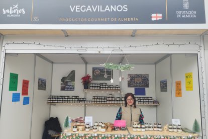 Puestos de Sabores Almería con motivo de la Navidad.