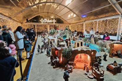 Parte del Belén de Enrique Miras.