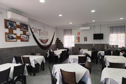 Comedor interior del restaurante.