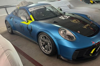 Este es el nuevo Porsche que estrenará en Albox, Aznar.