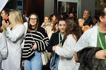 Manifestación sanitaria contra el nuevo Estatuto Marco, este jueves 11 de diciembre, en el marco de la huelga médica del 9 al 12 de diciembre.