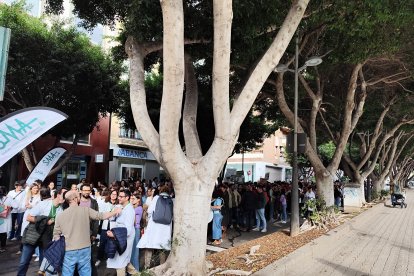 Manifestación sanitaria contra el nuevo Estatuto Marco, este jueves 11 de diciembre, en el marco de la huelga médica del 9 al 12 de diciembre.
