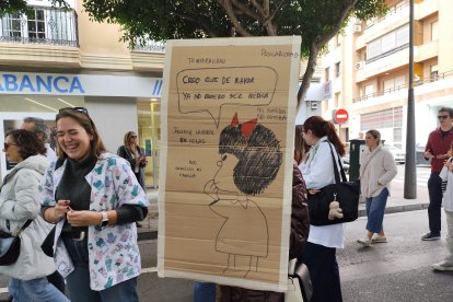 Manifestación sanitaria contra el nuevo Estatuto Marco, este jueves 11 de diciembre, en el marco de la huelga médica del 9 al 12 de diciembre.