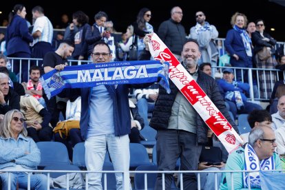 Se espera una entrada espectacular en La Rosaleda.
