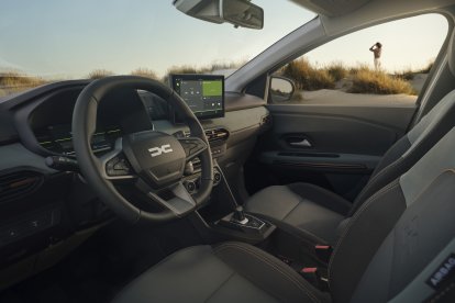 El habitáculo de Jogger incorpora un nuevo sistema multimedia (nuevo Media Display) con una pantalla central de 10