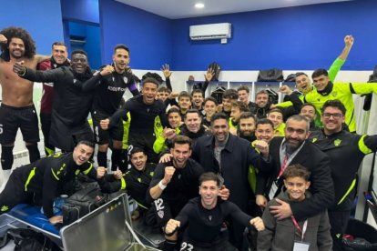 El presidente fue testigo de un gran partido en Leganés.