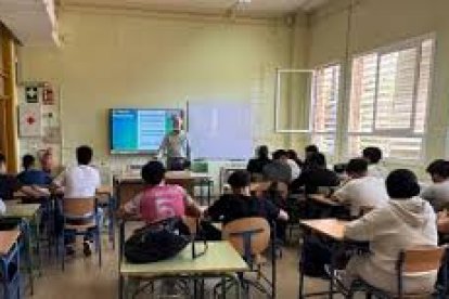 Una clase en el IES San Isidro de Níjar