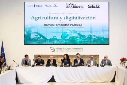Almuerzo informativo de la Voz de Almería ‘Agricultura y Digitalización’.
