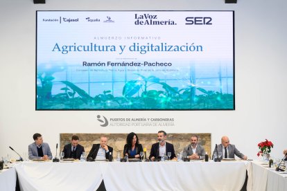 Almuerzo informativo de la Voz de Almería ‘Agricultura y Digitalización’.