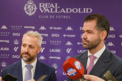 Los dos presidentes del Real Valladolid han rendido cuentas.