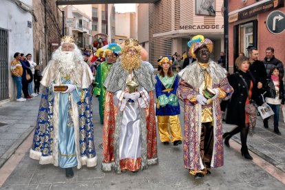 Cabalgata de Reyes en Adra en 2023.