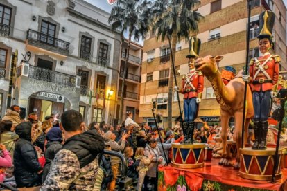 Cabalgata de Reyes en Adra en 2023.