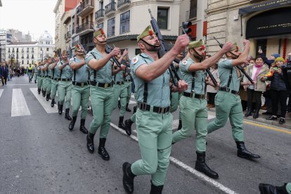 La Legión, en el acto que conmemora el 534 aniversario de la Toma de la ciudad de la Alhambra por los Reyes Católicos
