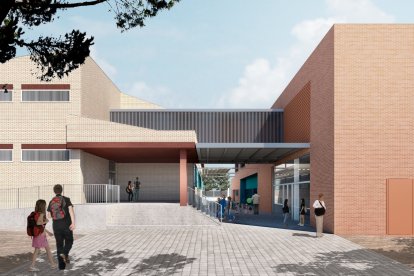 Imagen 3D de la futura ampliación.