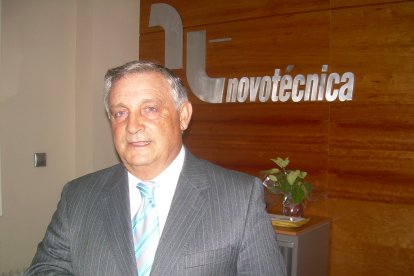 Ricardo Martínez en su etapa de vicepresidente del Almería.