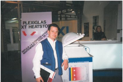 Jorge Matilla trabajó con su padre para lanzar la empresa.